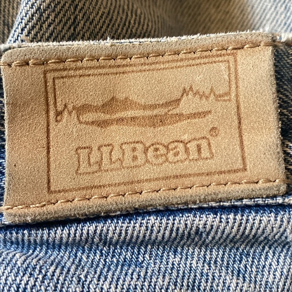 L.L Bean Blokecore Super Distressed Denim Jeans Lined size 30 - Picture 10 of 17